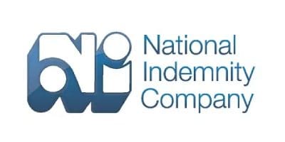 Logo of National Indemnity Company with acronym NIC in blue.