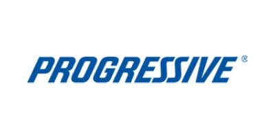 Blue text logo reading 'PROGRESSIVE' on white background.
